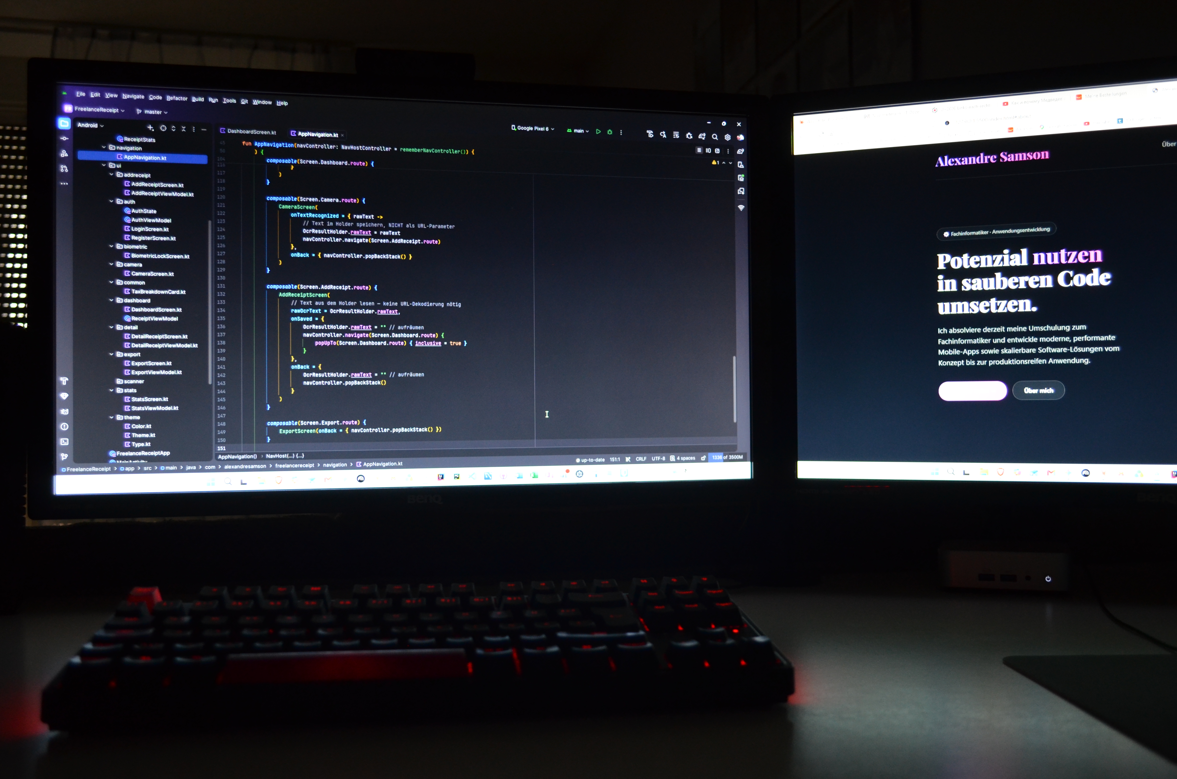 Alexandre Samson Workspace